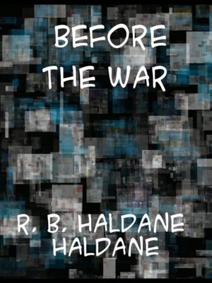 cover image of Before the War